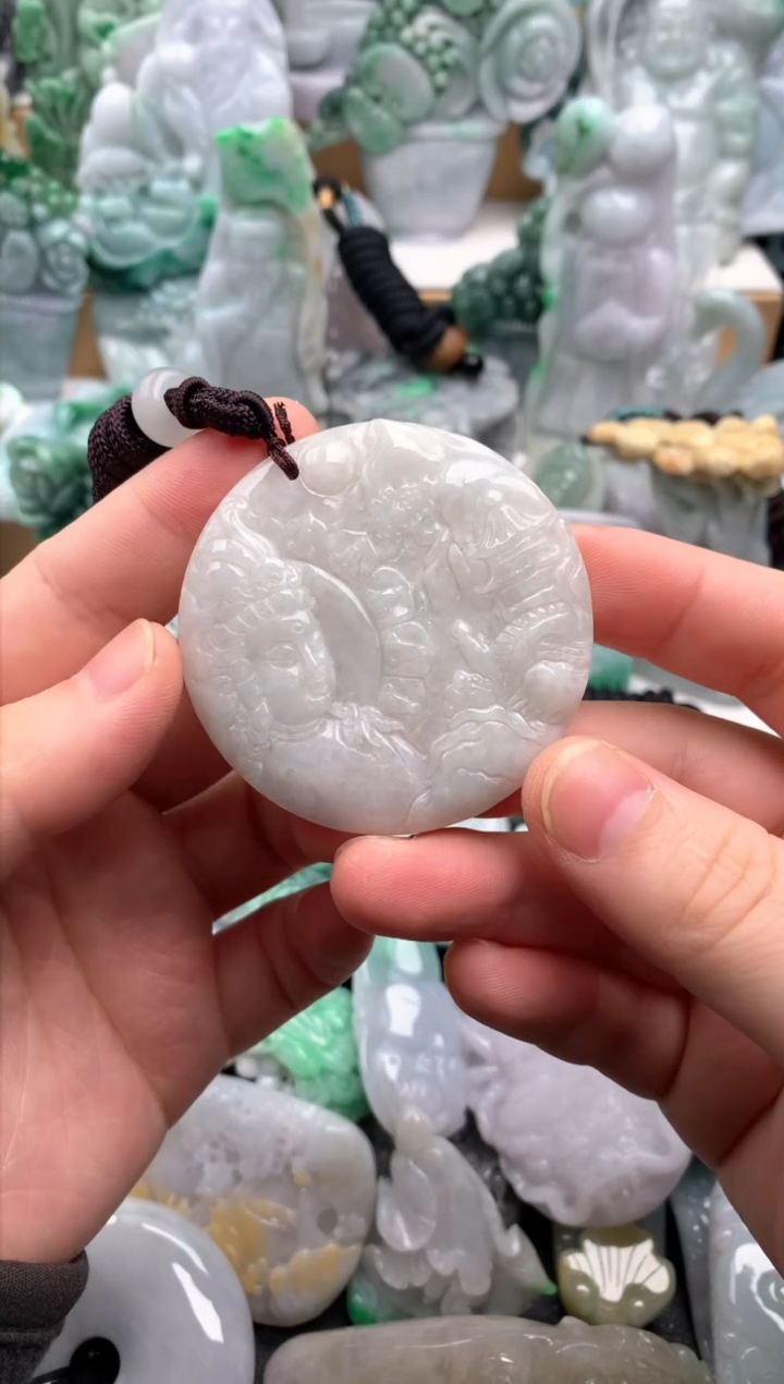 吊坠(不含链)未镶嵌翡翠1