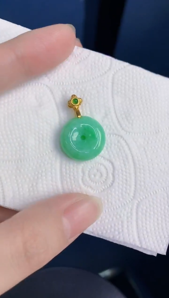 颈饰未镶嵌翡翠天然翡翠缅甸A货