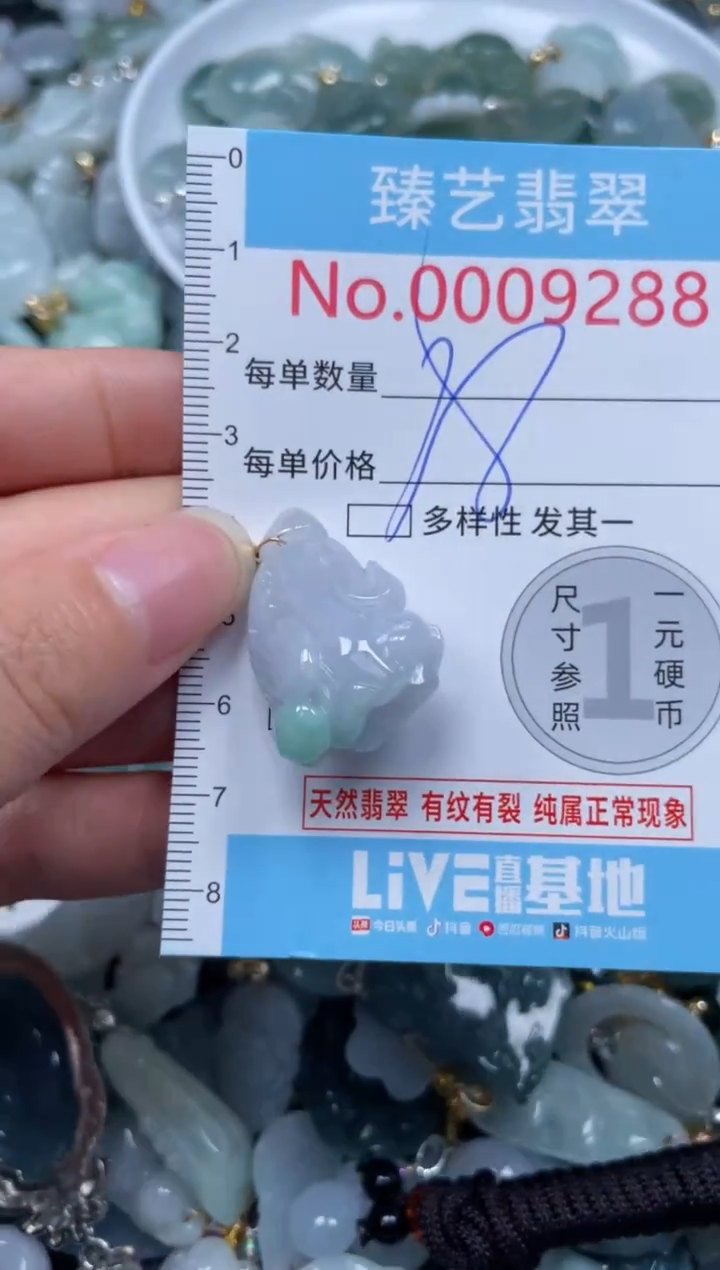 颈饰未镶嵌翡翠9288