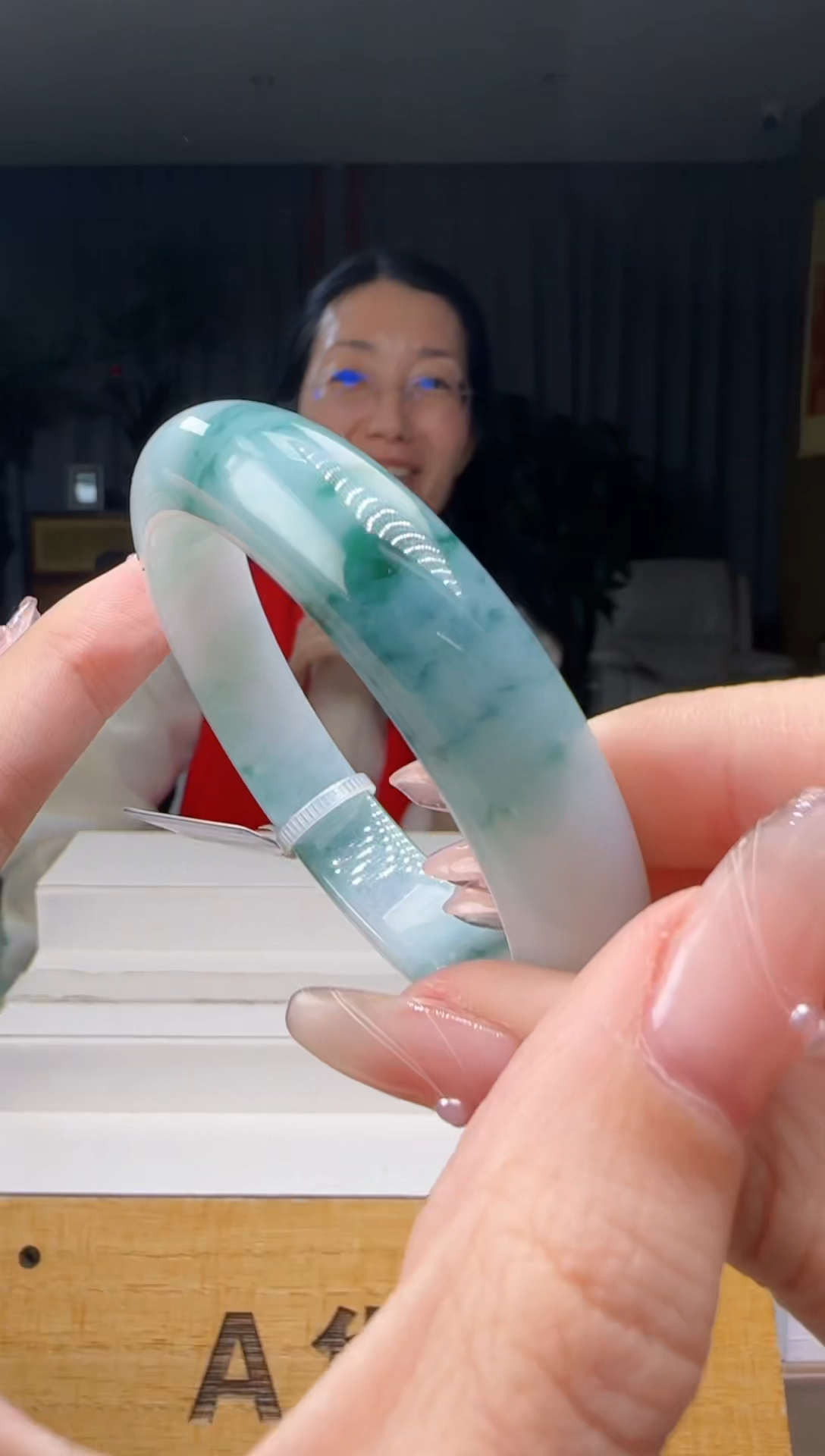 【闪购商品】翡翠手镯未镶嵌MM@@960Q7J02471