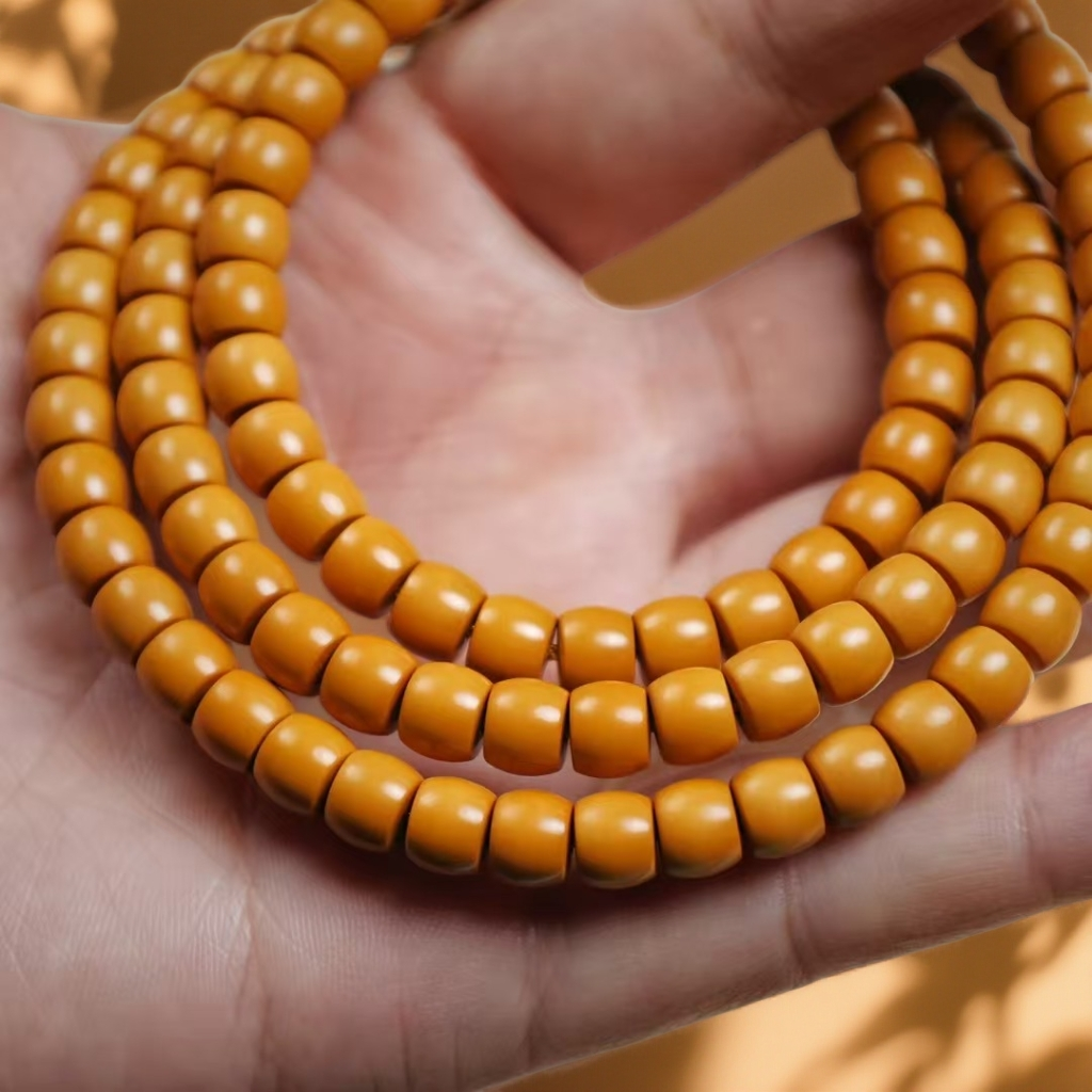 6.8mm核尖108 110颗 全品无白 孔道三花白 老挝核