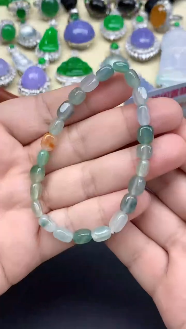 未镶嵌手链翡翠24-中国好珍宝