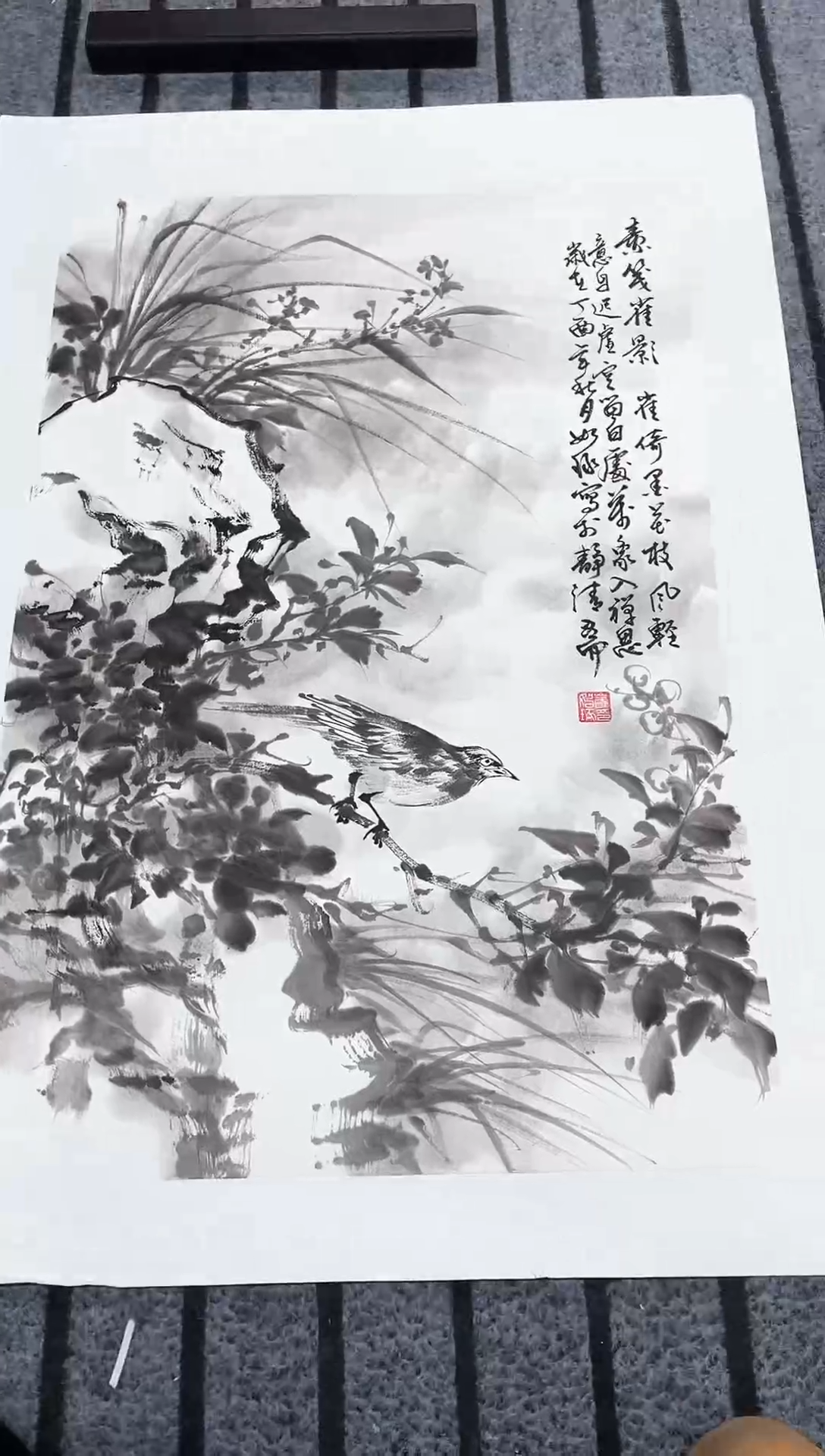 精品国画花鸟作品