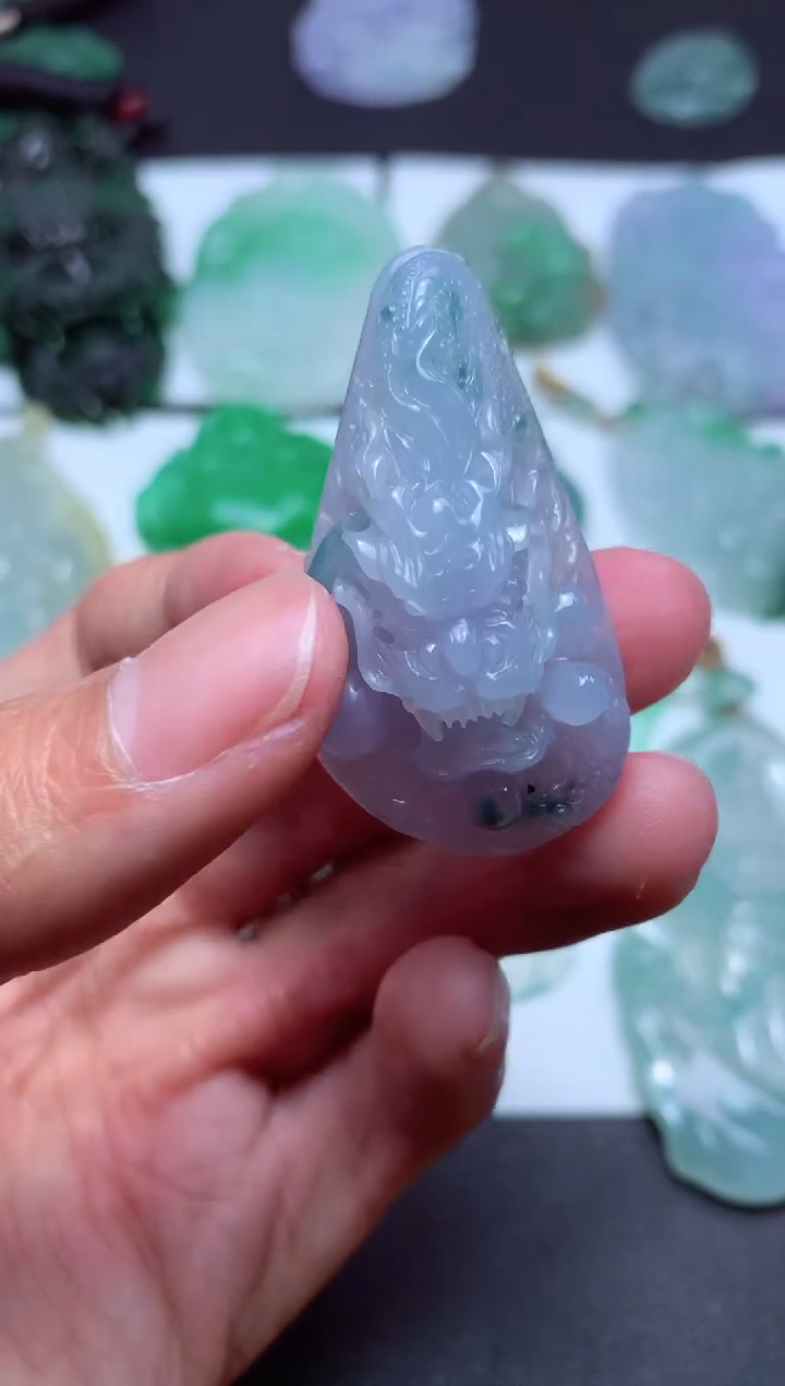 【闪购商品】翡翠颈饰未镶嵌天然翡翠