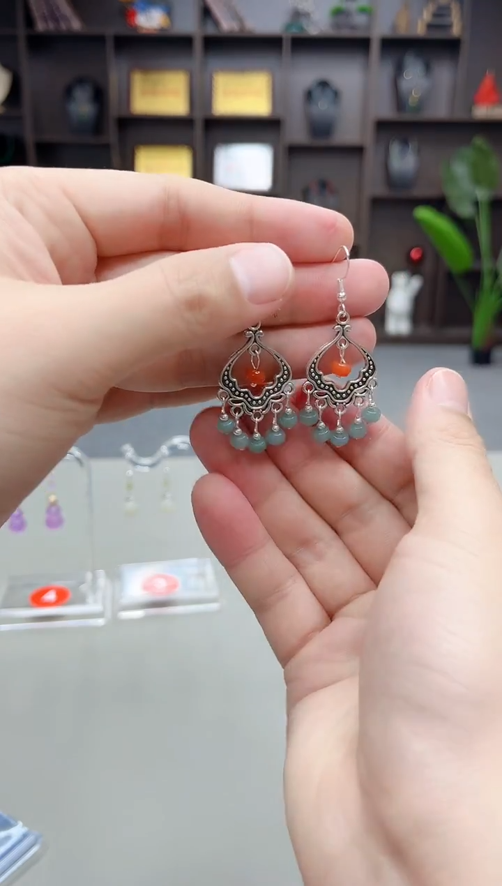 未镶嵌翡翠耳饰432000