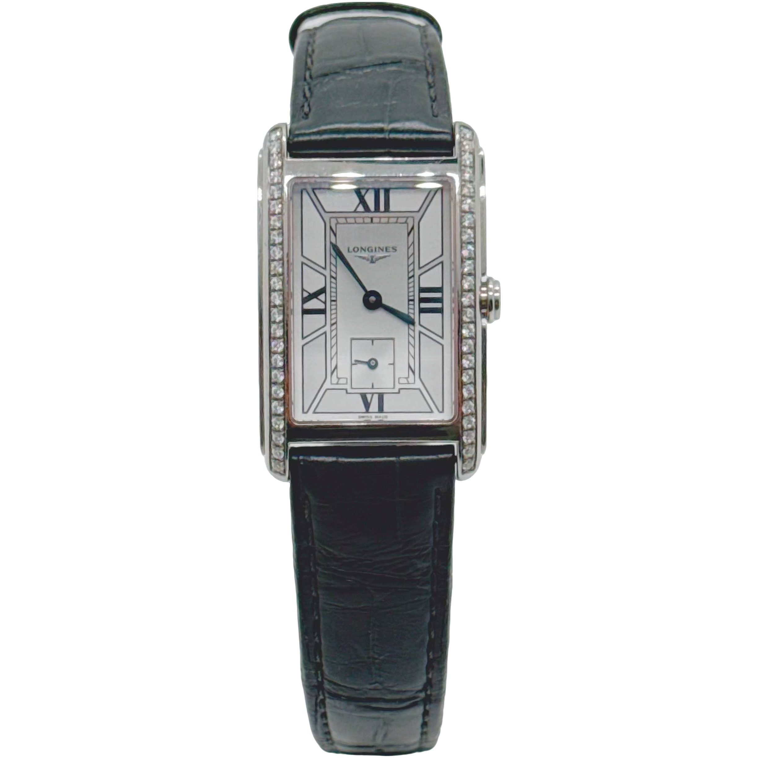 99新 Longines/浪琴 维纳大版/石英/外圈后镶钻/表径23.3-37mm/