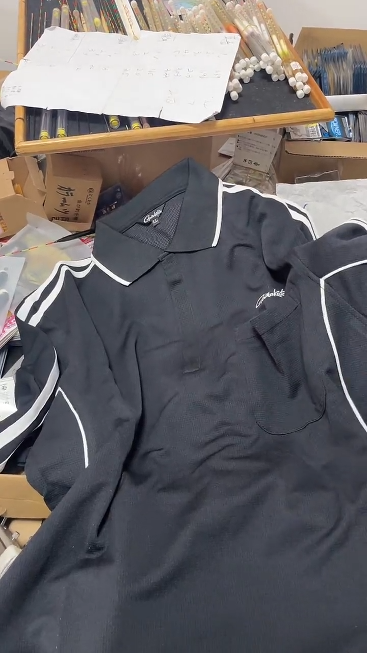 用****7LL黑白 POLO衫