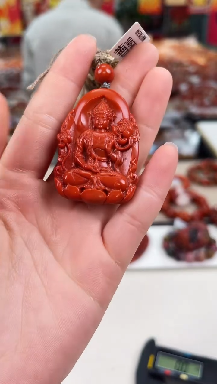 未镶嵌雕刻吊坠南红玛瑙?*?（多样式发其一）