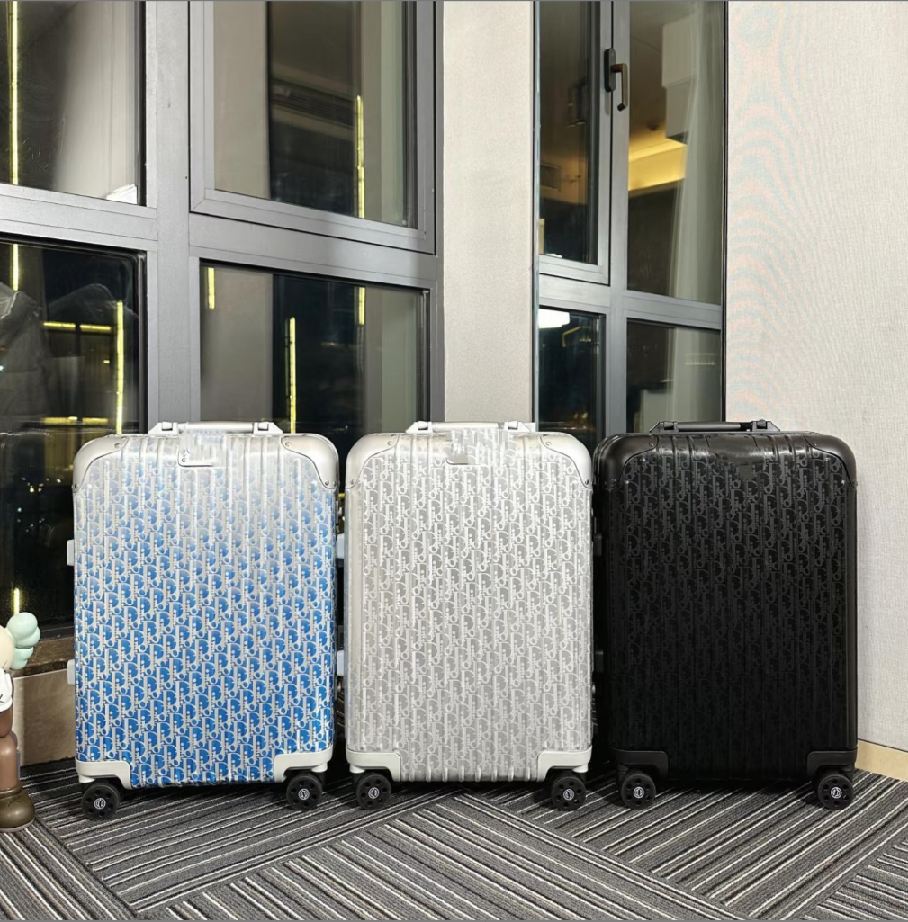  高定 日默家x联名款 渐变色 登机箱 拉杆箱 旅行箱 IWDI