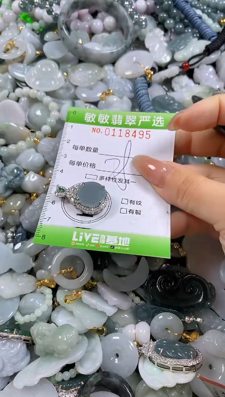 【闪购商品】翡翠颈饰未镶嵌闪购0118495