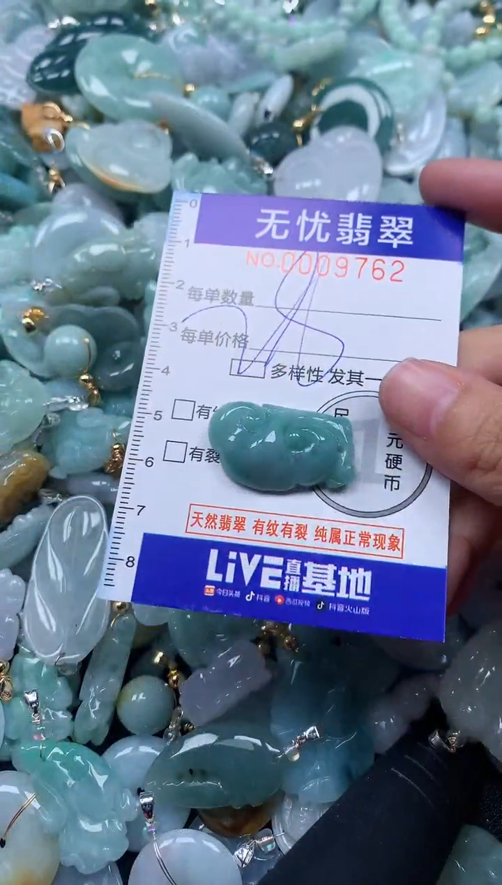 颈饰未镶嵌翡翠9762