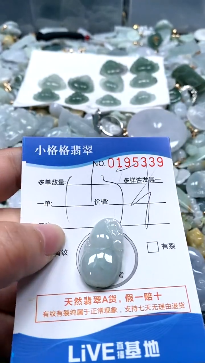 【闪购商品】翡翠颈饰未镶嵌闪购商品0195339
