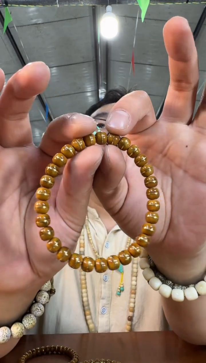 紫金鼠手串A73实物为准