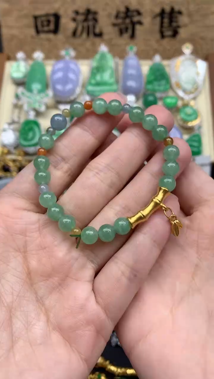 【闪购商品】翡翠手串未镶嵌340-中国好珍宝