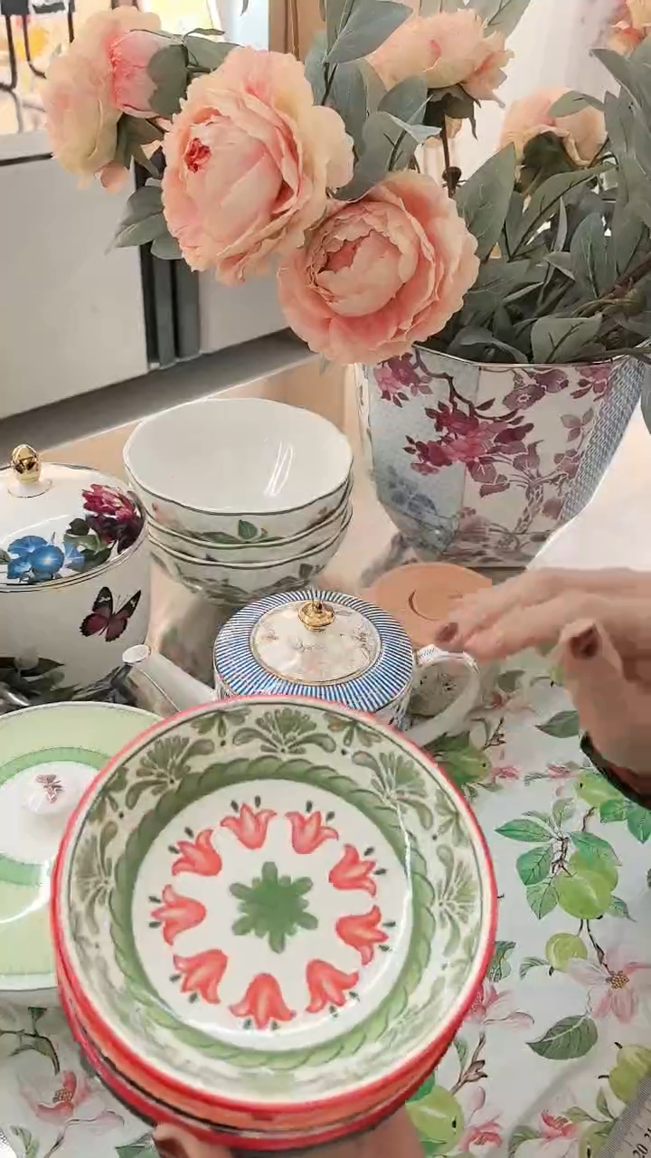 【闪购商品】瓷片五只小吃碟真的太好看了