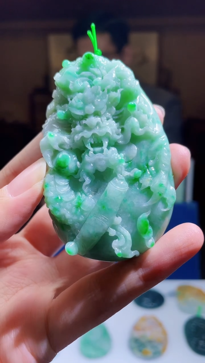 【闪购商品】翡翠颈饰未镶嵌M-@@JHZC020744