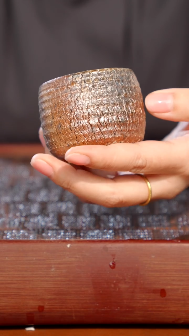 陶瓷奢瓷/瑞寅柴烧茶器（杯子）1645