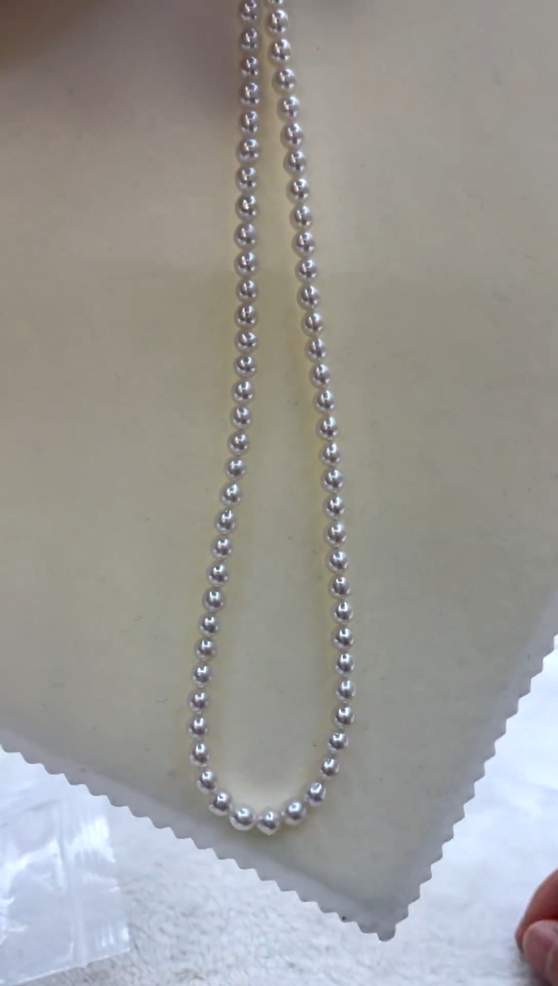 颈饰银S925镶嵌淡水珍珠5-6
