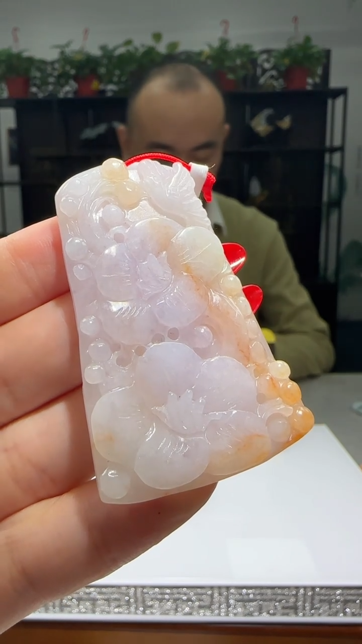 【闪购商品】翡翠颈饰未镶嵌天然翡翠A货吊坠