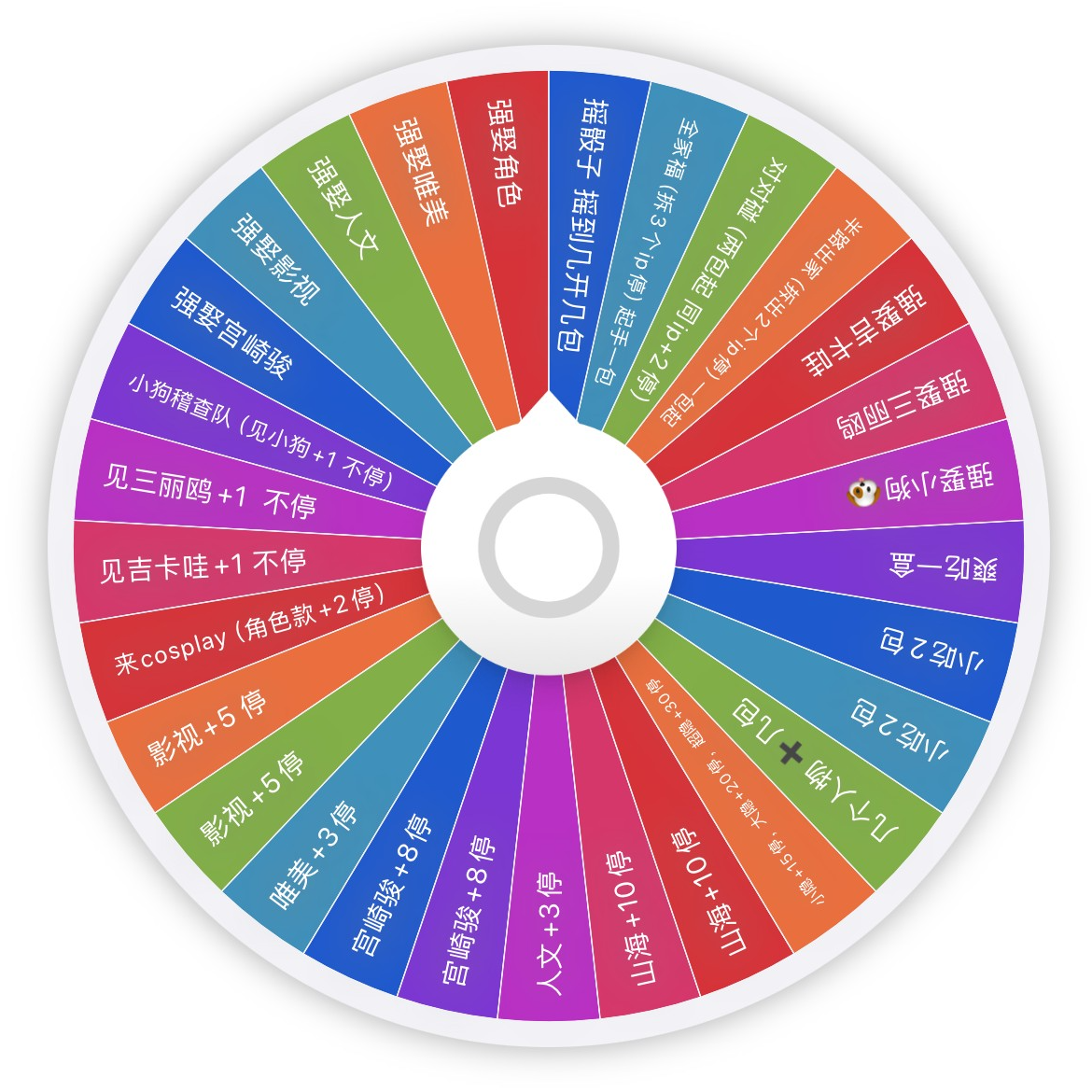 【欧气大转盘】三丽鸥-吉伊卡瓦-线条小狗-同人-冰箱贴-盲盒