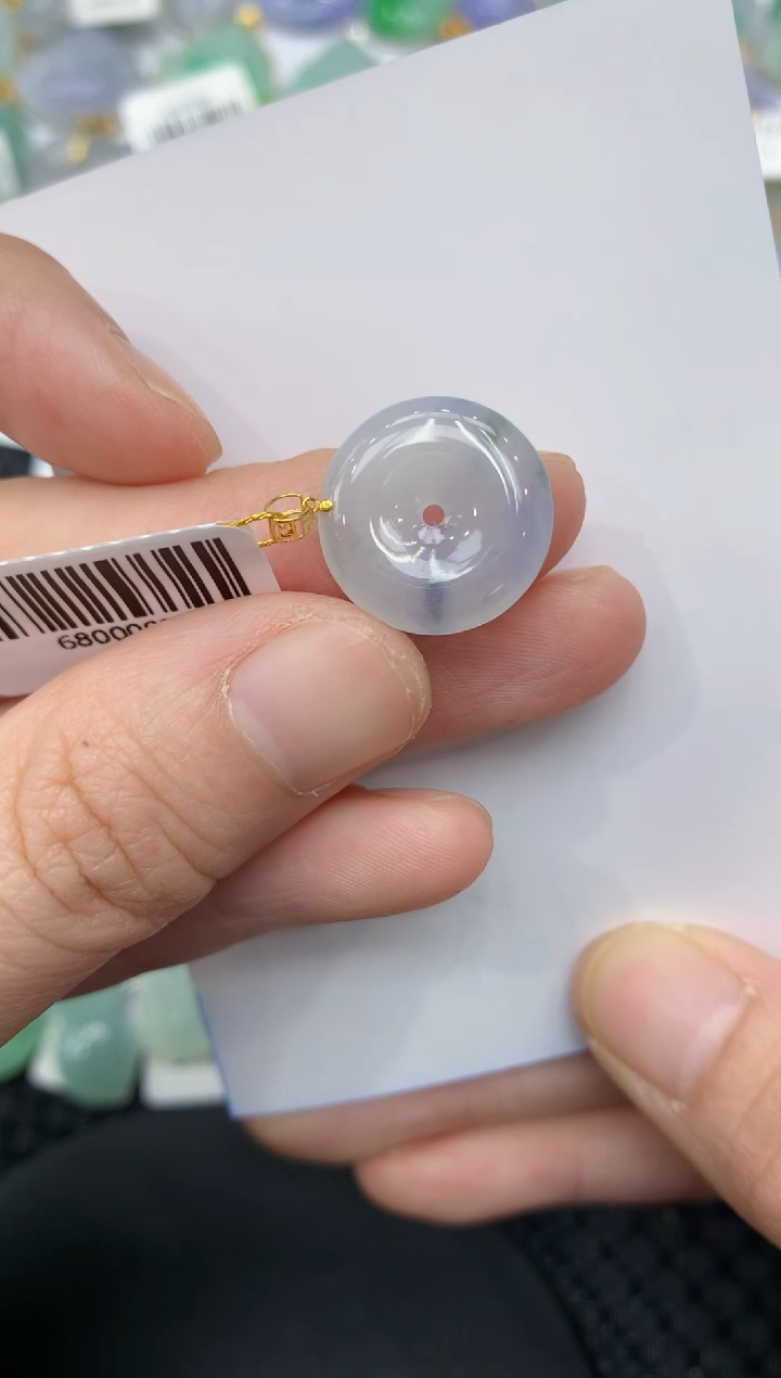 【闪购商品】翡翠颈饰18K金镶嵌111111111111