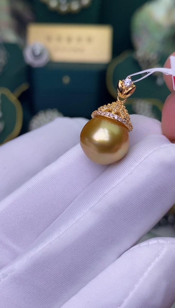 【闪购商品】海水珍珠颈饰银S925镶嵌13