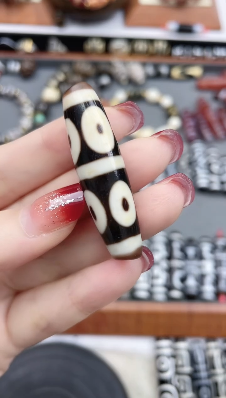 【闪购商品】玛瑙/玉髓珠珠未镶嵌手工奶糖八眼