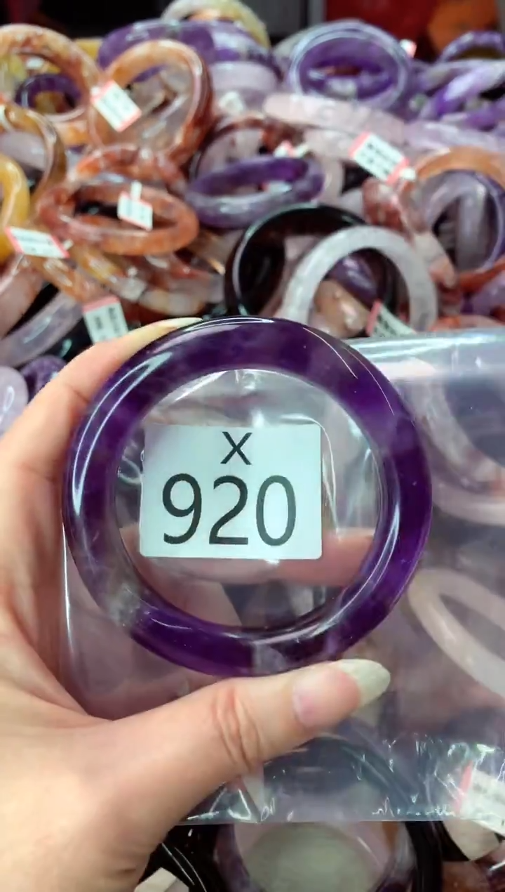 未镶嵌手镯水晶X920-55