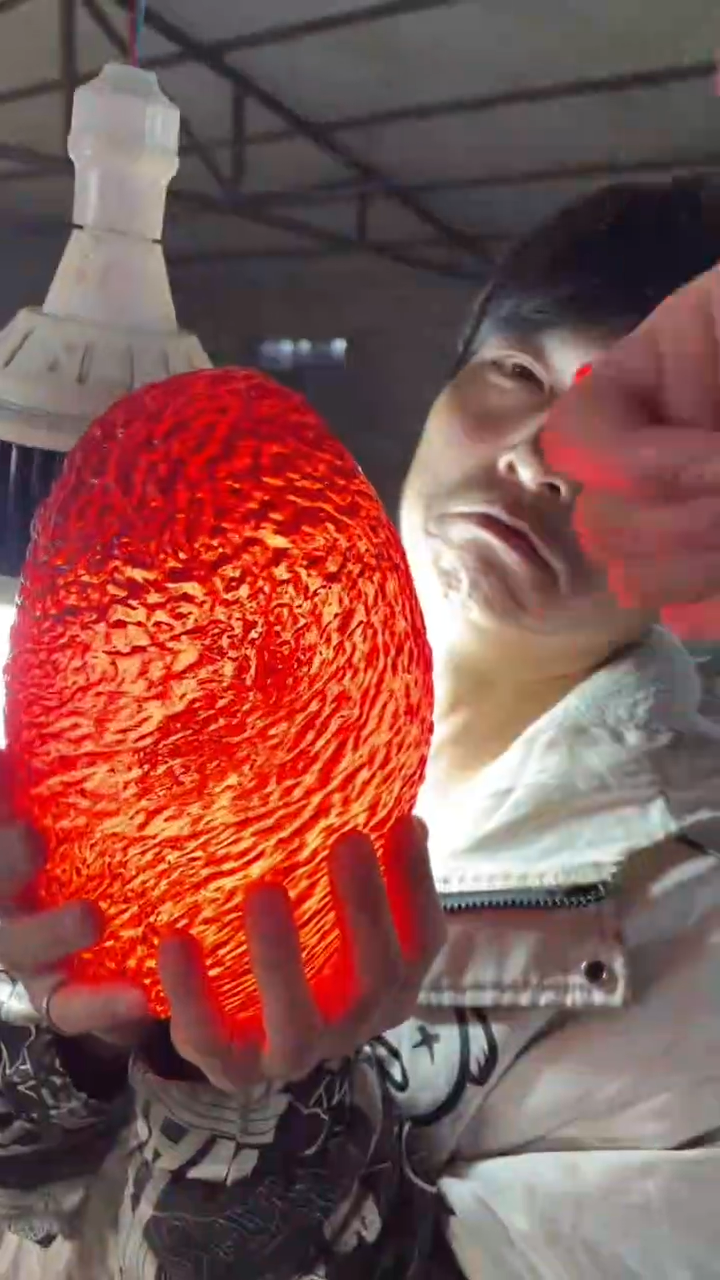 新疆五彩石原石摆件