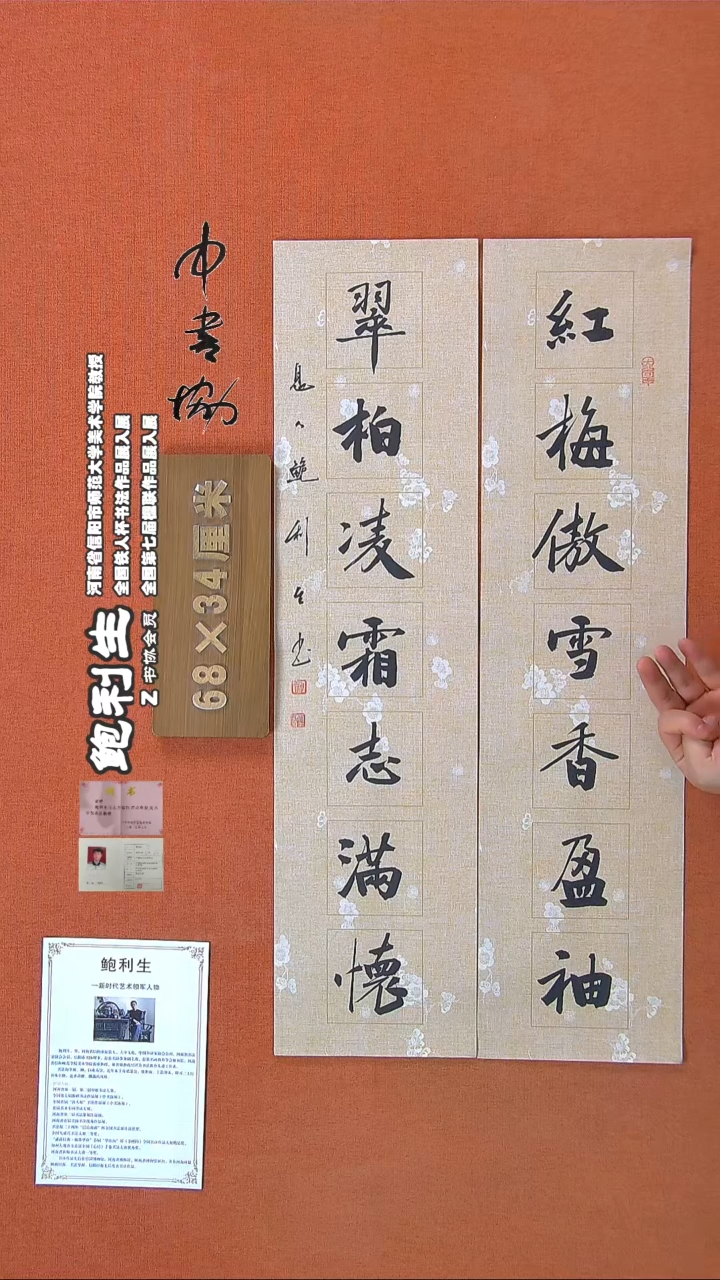 【闪购商品】书法102鲍利生书法作品