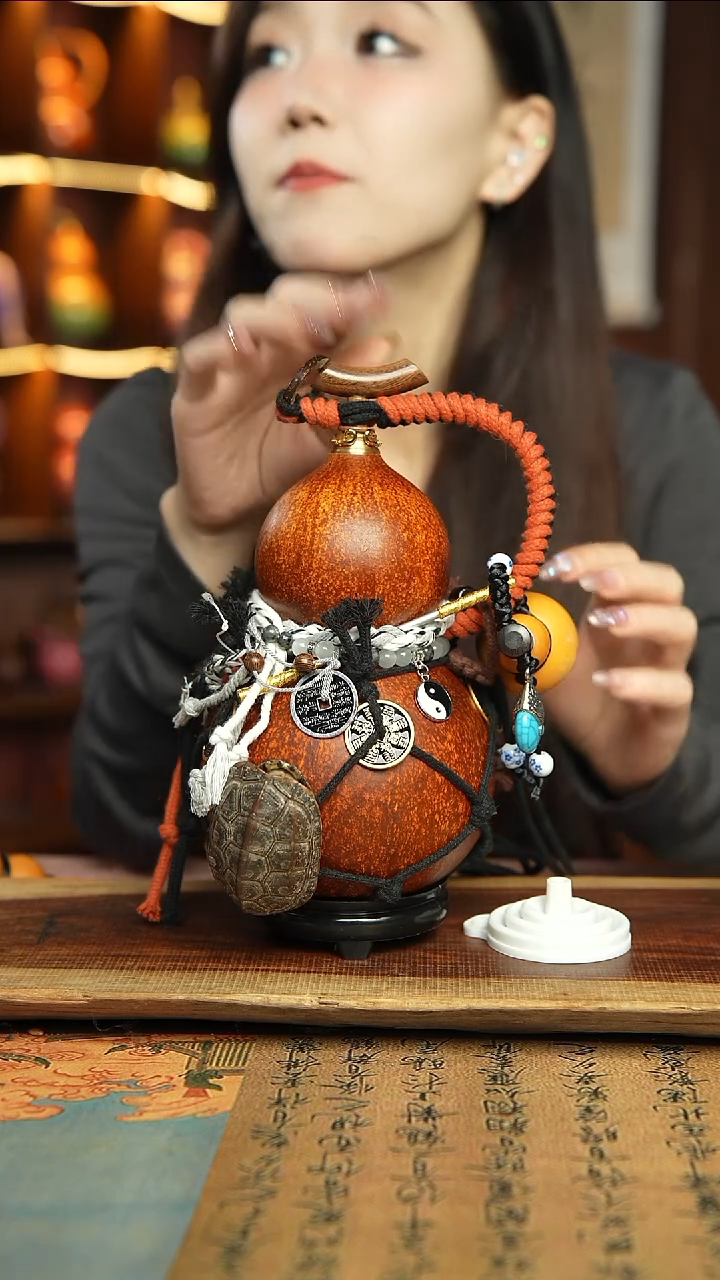 203号精品大漆酒葫芦防腐防渗装水茶酒