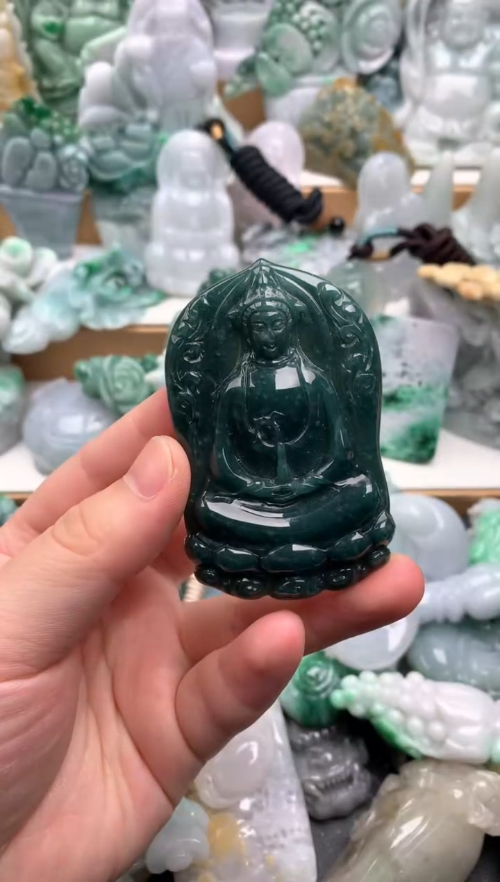 吊坠(不含链)未镶嵌翡翠1