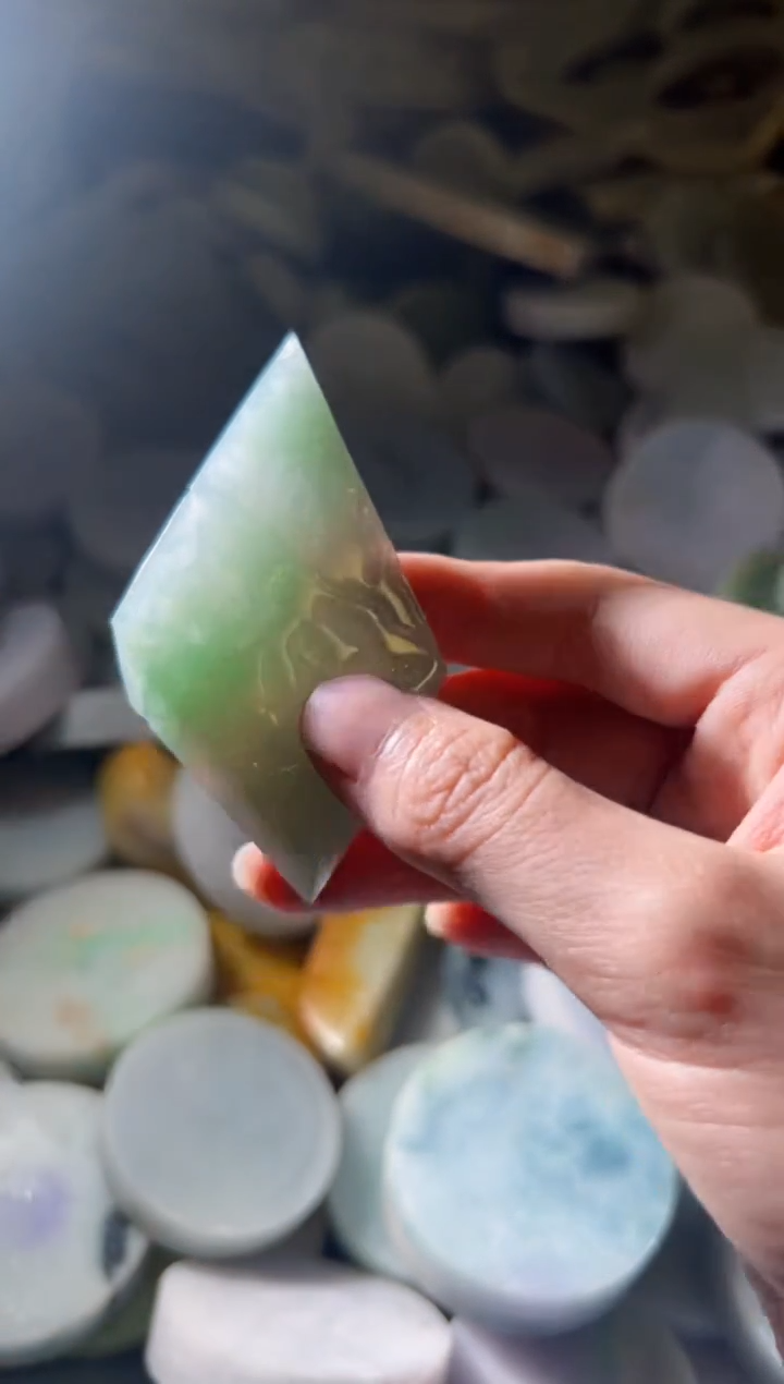 【闪购商品】翡翠颈饰未镶嵌翡翠A货小蒋101