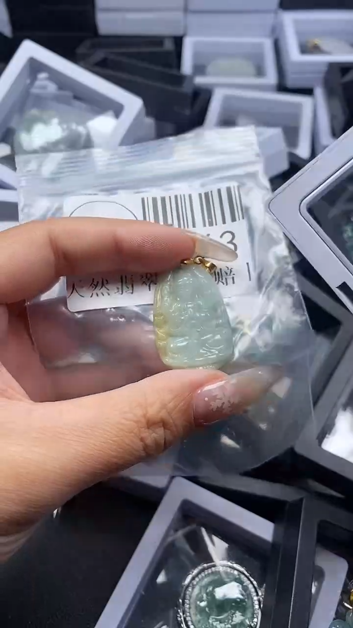 颈饰未镶嵌翡翠2663