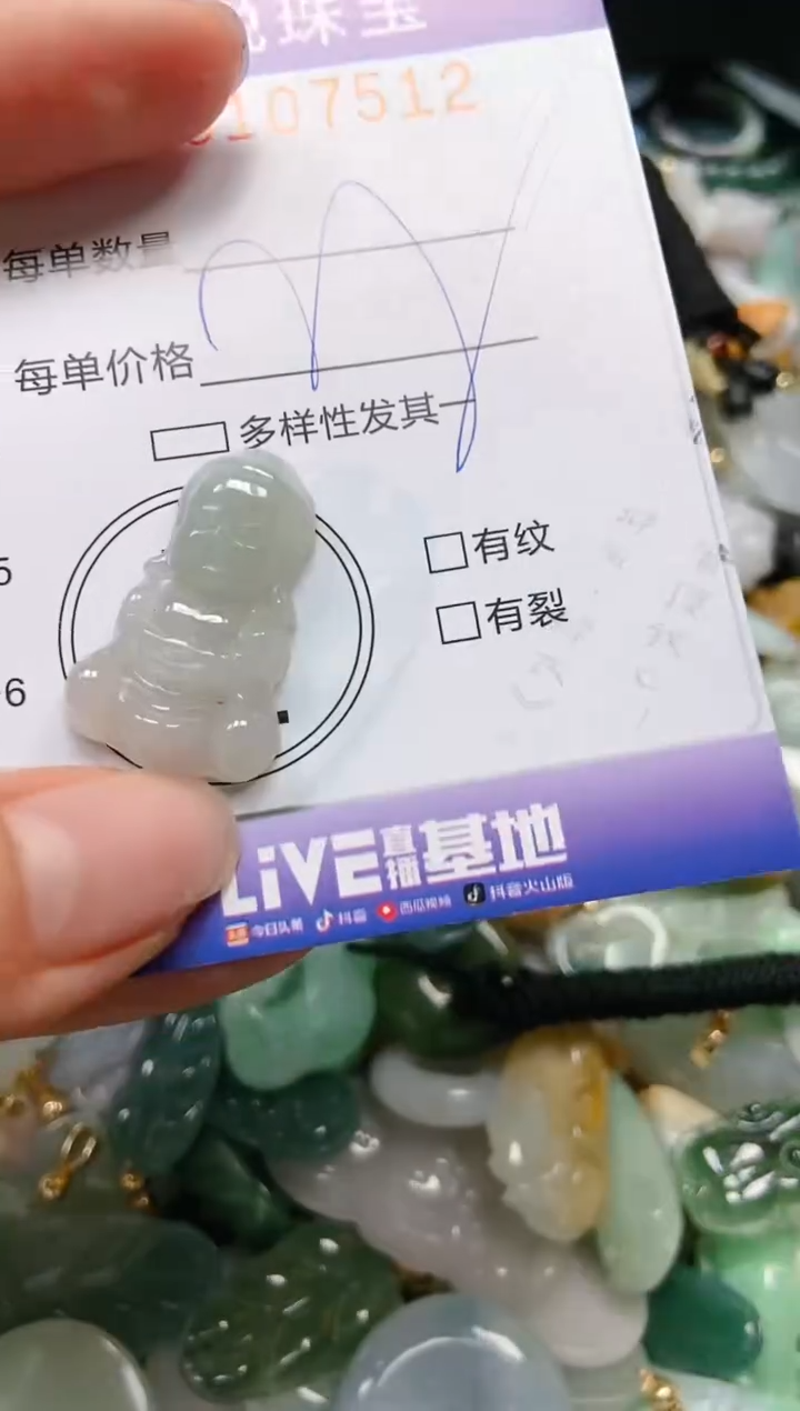 【闪购商品】翡翠颈饰未镶嵌闪购0107512