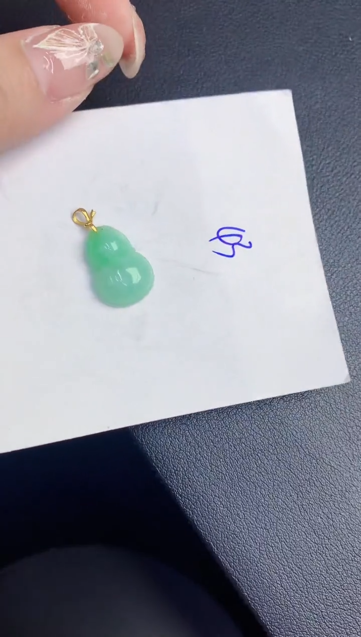 【闪购商品】翡翠颈饰18K金镶嵌000000000000