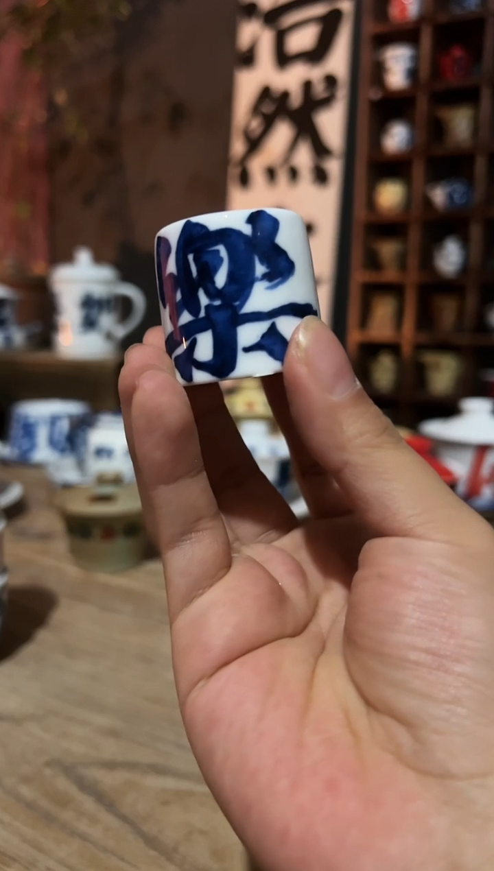 【闪购商品】观云听雨原创手绘茶具