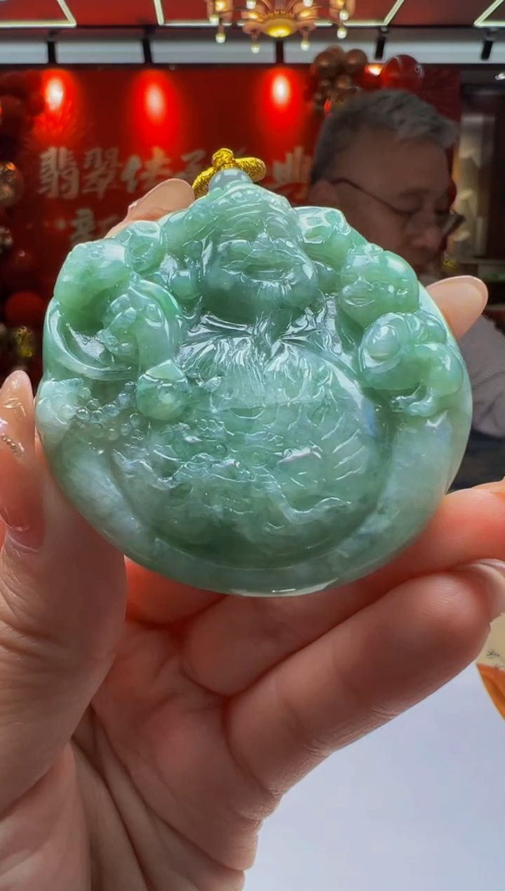 【闪购商品】定制翡翠未镶嵌Q2025-2-14-18