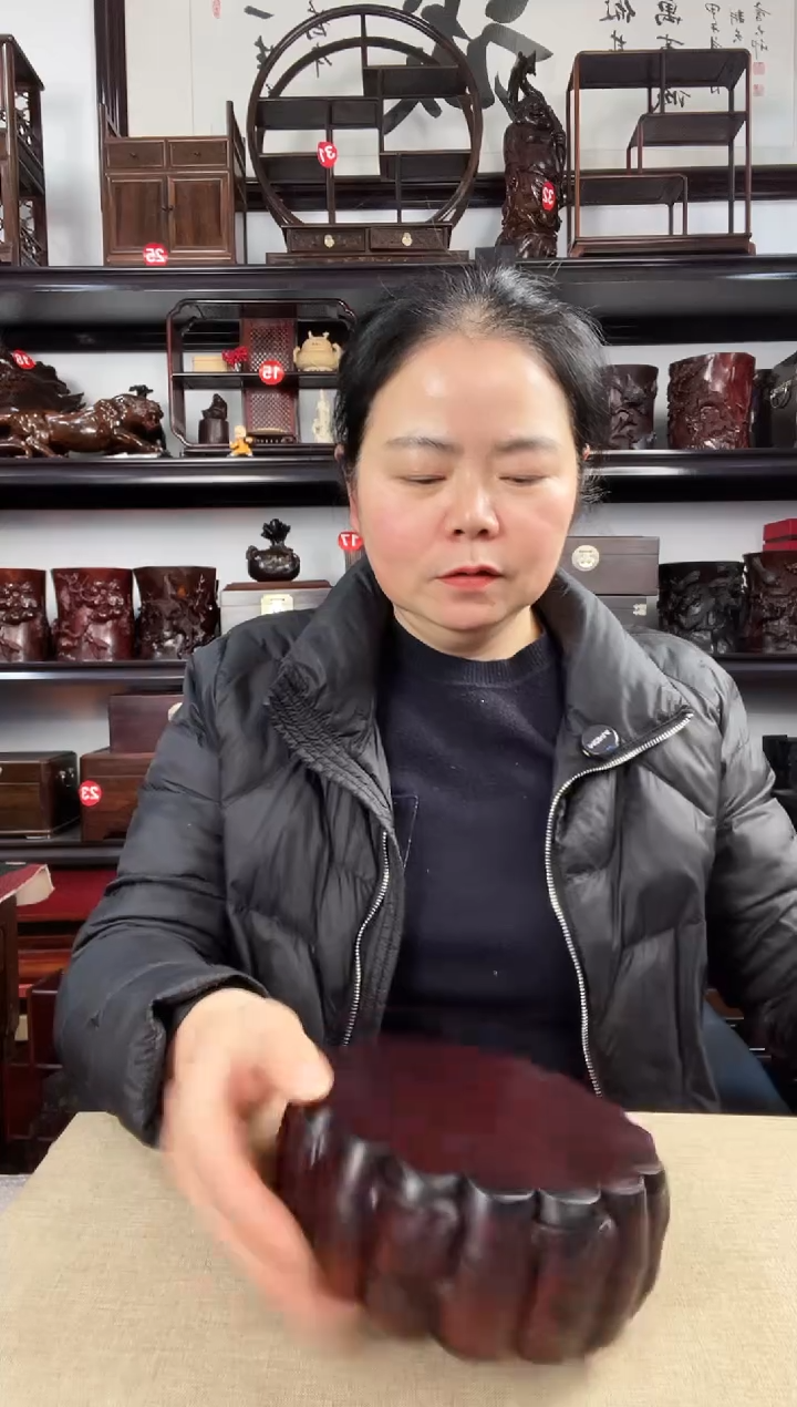 木603瑕疵老李红木工艺品