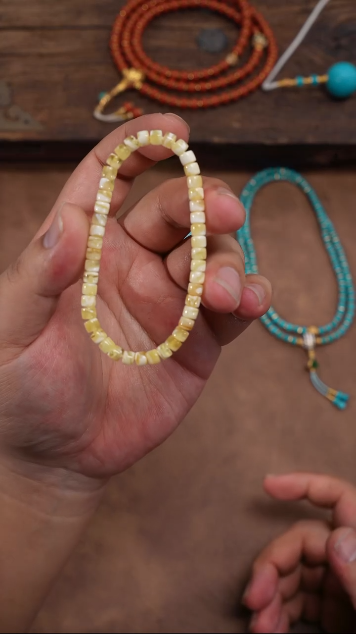 未镶嵌蜜蜡裸石蜜蜡手串