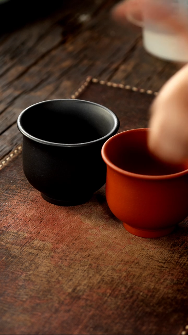 茶杯紫砂福利紫砂铃铛对杯