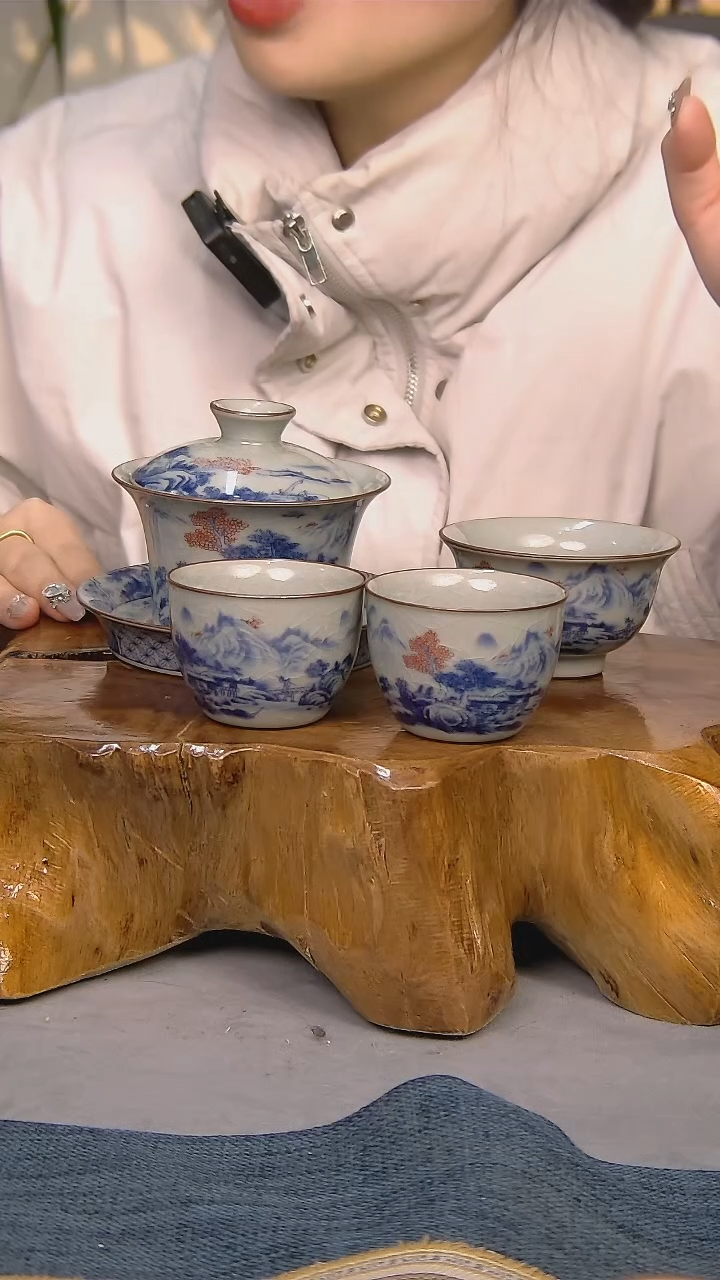 【闪购商品】4件套陶瓷餐具家用简装系列