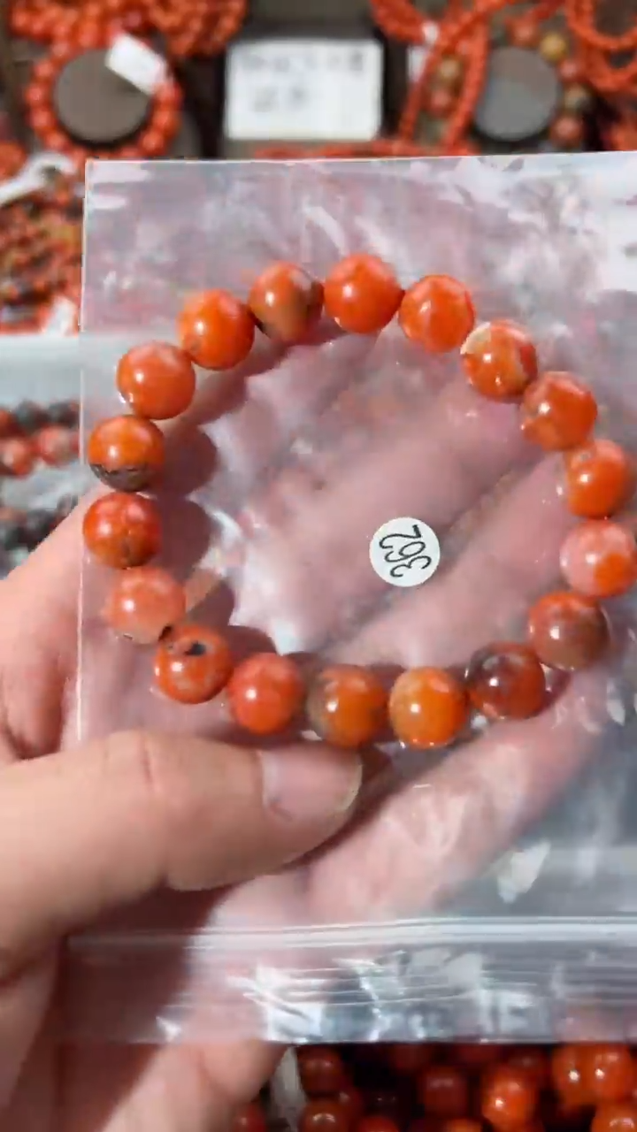 【闪购商品】南红玛瑙手串未镶嵌11