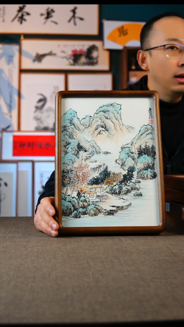 书法SF S17黑胡桃 实木 榫卯