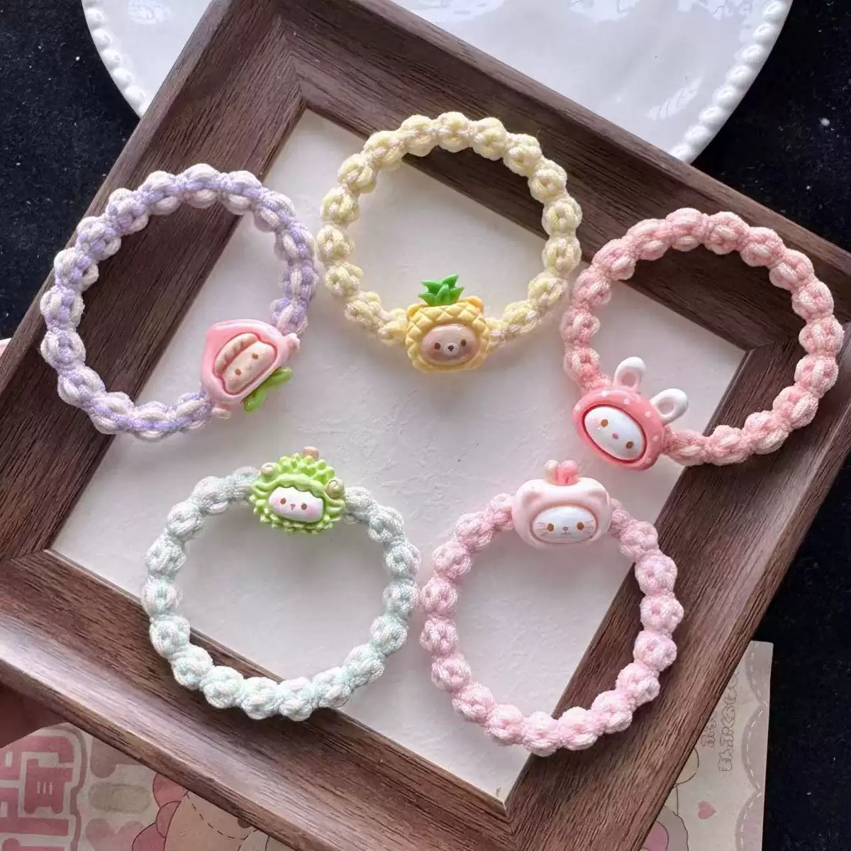 【对对碰】甜美风小肠发圈气质女可爱头绳