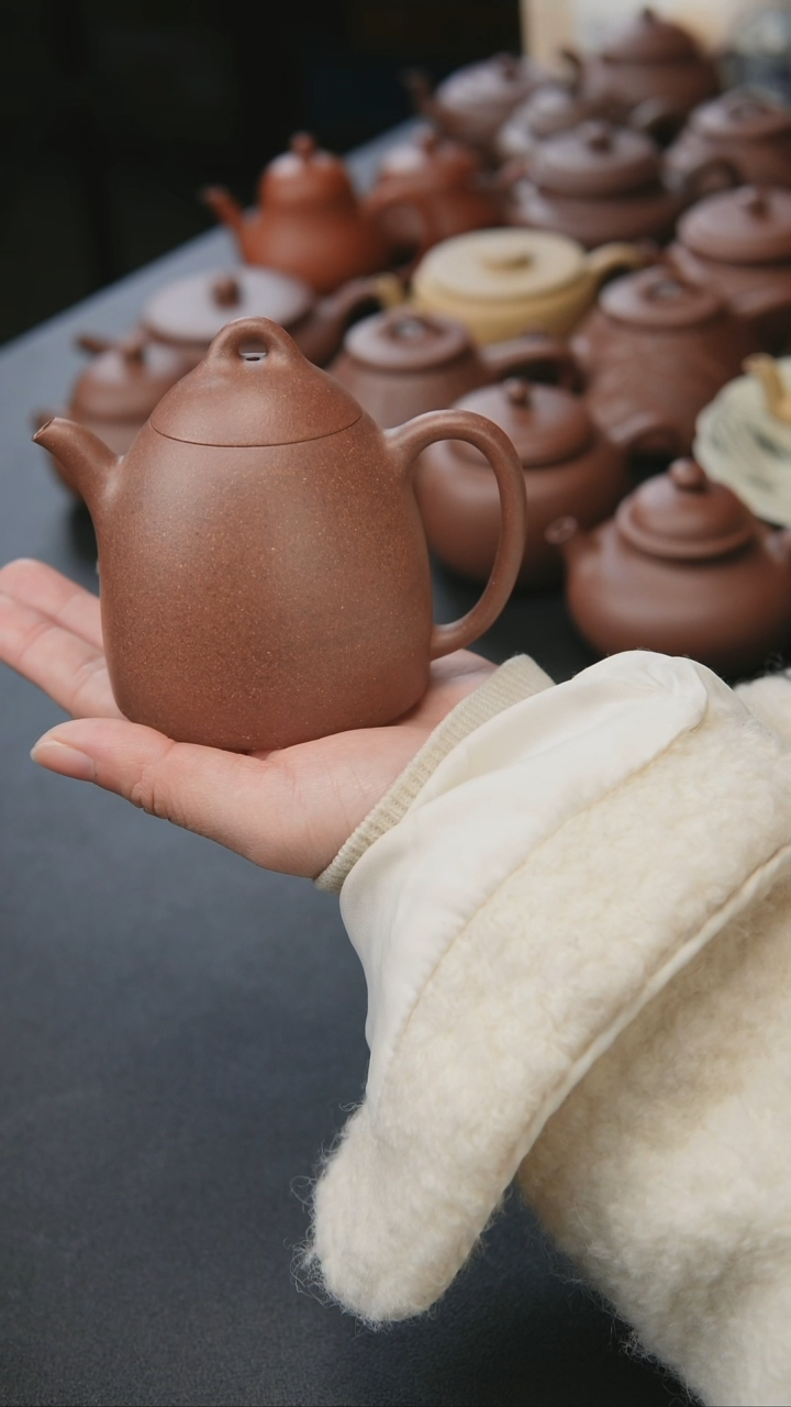 【闪购商品】紫砂茶宠紫砂壶秦权壶170毫升