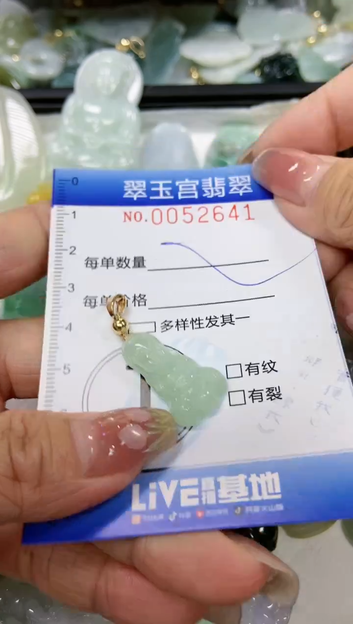 【闪购商品】翡翠颈饰未镶嵌闪购0052641