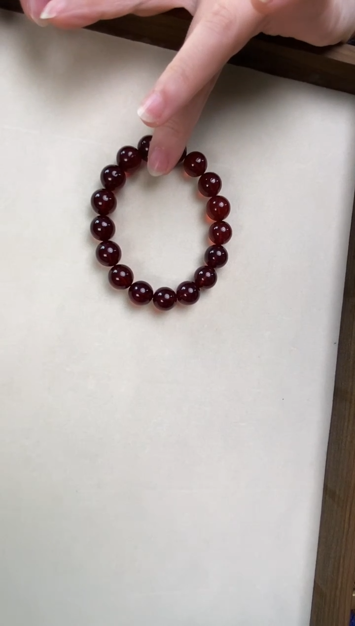 【闪购商品】血珀手链未镶嵌12+缅甸血珀手串