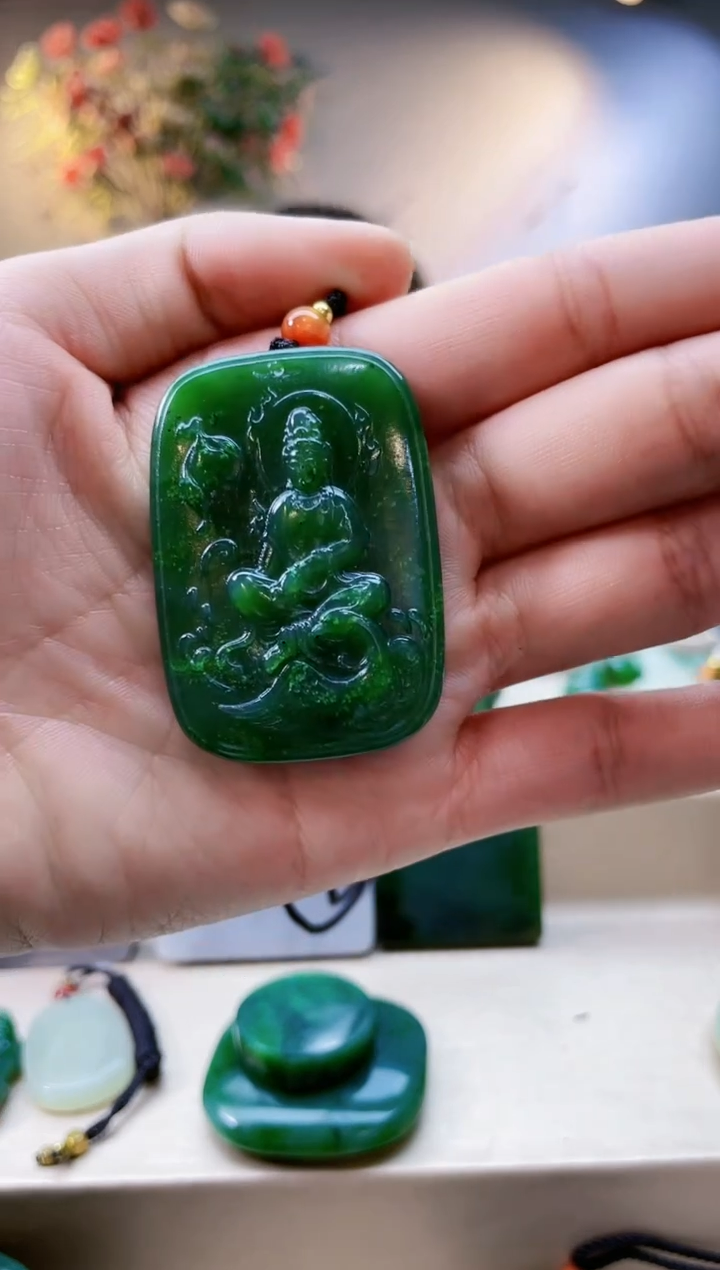 【闪购商品】和田玉挂件未镶嵌1