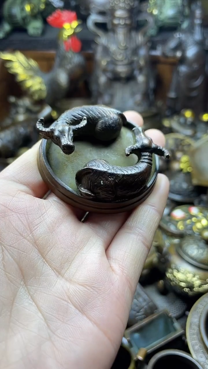  闪购链接，点击下单，有运费险，铜摆件